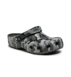 Снимка на Crocs Чехли Classic Printed Camo Clog 206454 Сив