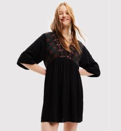 Снимка на Desigual Ежедневна рокля Marian 22WWVW57 Черен Relaxed Fit