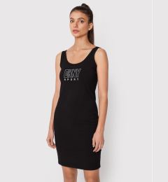 Снимка на DKNY Sport Лятна рокля DP2D4646 Черен Slim Fit