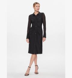 Снимка на DKNY Ежедневна рокля DD3KP370 Черен Slim Fit