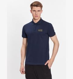 Снимка на EA7 Emporio Armani Тениска с яка и копчета 3RPF01 PJ5AZ 1554 Тъмносин Regular Fit