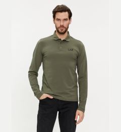 Снимка на EA7 Emporio Armani Тениска с яка и копчета 8NPF05 PJM5Z 1846 Зелен Regular Fit