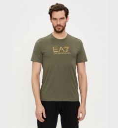 Снимка на EA7 Emporio Armani Тишърт 3DPT08 PJM9Z 1846 Зелен Regular Fit