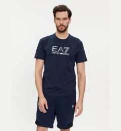 Снимка на EA7 Emporio Armani Тишърт 3DPT71 PJM9Z 1554 Тъмносин Regular Fit