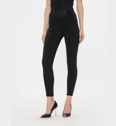 Снимка на Elisabetta Franchi Текстилни панталони PA-036-37E2-V420 Черен Slim Fit