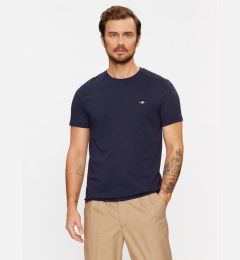 Снимка на Gant Тишърт Shield 2003185 Тъмносин Slim Fit