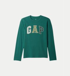 Снимка на Gap Блуза 490575-00 Зелен Regular Fit