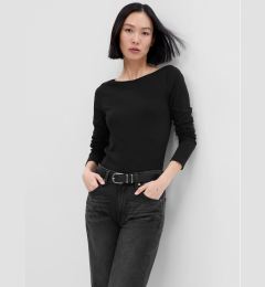 Снимка на Gap Блуза 540606-04 Черен Slim Fit