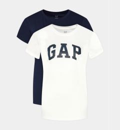 Снимка на Gap Комплект 2 тишъртки 548683-00 Тъмносин Regular Fit