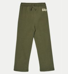 Снимка на Gap Текстилни панталони 645346-01 Зелен Regular Fit