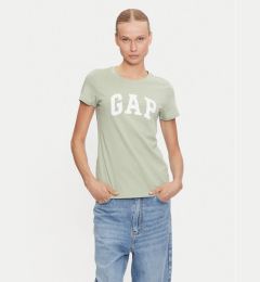 Снимка на Gap Тишърт 417797-14 Зелен Regular Fit