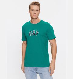 Снимка на Gap Тишърт 570044-04 Зелен Regular Fit