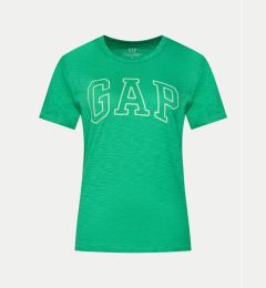 Снимка на Gap Тишърт 871344-04 Зелен Regular Fit