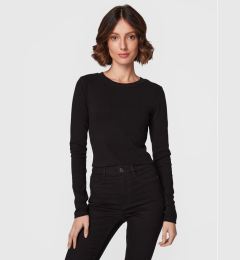 Снимка на Gina Tricot Блуза Matilda 17618 Черен Slim Fit