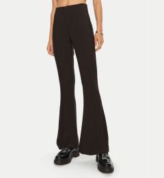 Снимка на Gina Tricot Текстилни панталони Slim Bootcut Trousers 22856 Черен Bootcut Fit