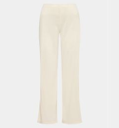 Снимка на Gina Tricot Текстилни панталони Wide slit trousers 19421 Бежов Regular Fit