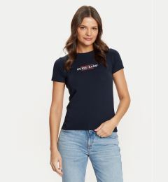 Снимка на Guess Jeans Тишърт W4YI03 J1314 Тъмносин Regular Fit