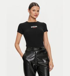 Снимка на Guess Jeans Тишърт W4YI64 KA0H1 Черен Slim Fit