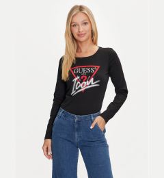 Снимка на Guess Блуза Icon W4YI33 I3Z14 Черен Slim Fit