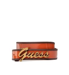 Снимка на Guess Дамски колан Magali Belt W3RZ03 WF7Q0 Оранжев