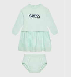 Снимка на Guess Елегантна рокля A3RK08 KA6V0 Зелен Regular Fit