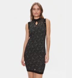 Снимка на Guess Плетена рокля Chelsea W4RK44 Z3C90 Черен Slim Fit