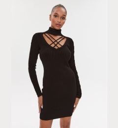 Снимка на Guess Плетена рокля W3BK0W Z2YJ2 Черен Slim Fit