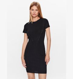 Снимка на Guess Плетена рокля W3YK60 Z2U00 Черен Slim Fit