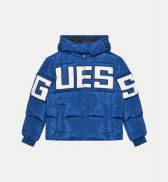 Снимка на Guess Пухено яке L4BL04 WB240 Тъмносин Regular Fit