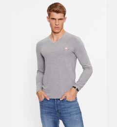 Снимка на Guess Тениска с дълъг ръкав M2YI08 J1314 Сив Slim Fit