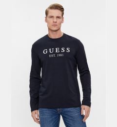 Снимка на Guess Тениска с дълъг ръкав U4RI11 K6YW0 Тъмносин Regular Fit