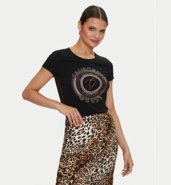 Снимка на Guess Тишърт Logo W4YI24 J1314 Черен Slim Fit