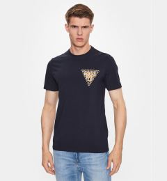 Снимка на Guess Тишърт M3YI22 J1314 Тъмносин Slim Fit