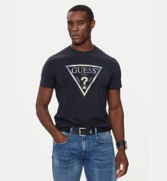 Снимка на Guess Тишърт M4BI35 J1314 Тъмносин Regular Fit