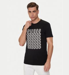 Снимка на Guess Тишърт M4YI29 J1314 Черен Slim Fit