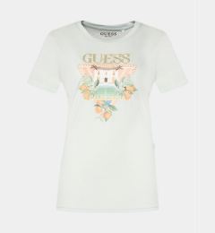 Снимка на Guess Тишърт Mansion Log W4GI53 K9SN1 Зелен Regular Fit