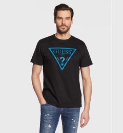 Снимка на Guess Тишърт Reflective Logo M3GI44 K9RM1 Черен Slim Fit