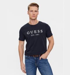 Снимка на Guess Тишърт U4RI22 K6YW0 Тъмносин Regular Fit