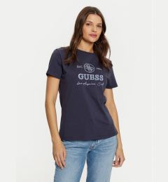 Снимка на Guess Тишърт V5RI05 J1314 Тъмносин Regular Fit