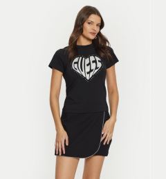 Снимка на Guess Тишърт V5RI08 J1314 Черен Slim Fit