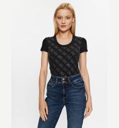 Снимка на Guess Тишърт W3BI53 J1314 Черен Slim Fit