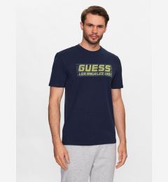 Снимка на Guess Тишърт Z3YI03 J1314 Тъмносин Slim Fit