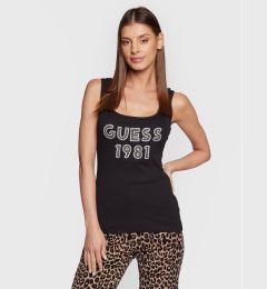 Снимка на Guess топ Tank Top W3RP07 K1814 Черен Slim Fit