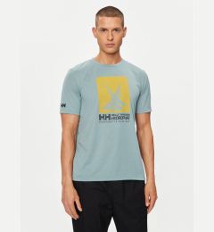 Снимка на Helly Hansen Тишърт Hp Race Graphic T-Shirt 34419 Зелен Regular Fit