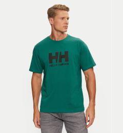 Снимка на Helly Hansen Тишърт Logo 30396 Зелен Regular Fit