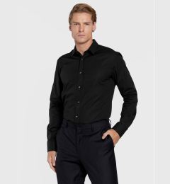 Снимка на Hugo Риза Elisha02 50479396 Черен Slim Fit