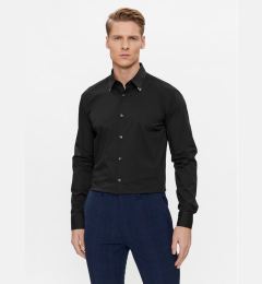 Снимка на Hugo Риза Ermo 50508633 Черен Slim Fit