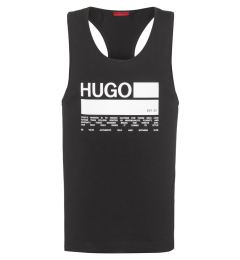 Снимка на Hugo Топ Binalong 50437787 Черен Relaxed Fit