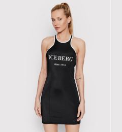 Снимка на Iceberg Лятна рокля ICE2WCU03 Черен Slim Fit