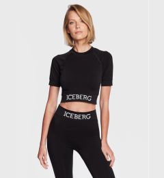 Снимка на Iceberg Тишърт FA1463039000 Черен Slim Fit